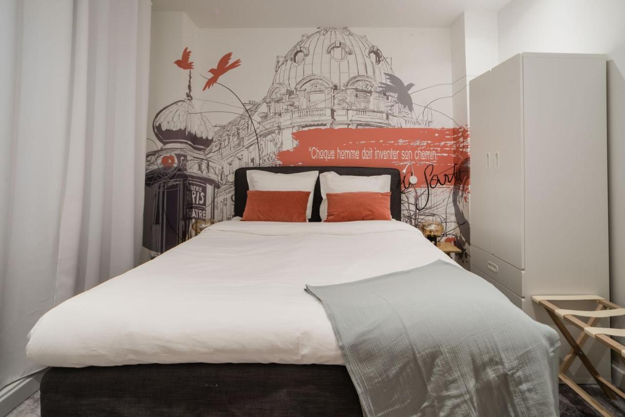 Suite Sartre : Au Coeur De La Rive Gauche, Neuf, Design, 2/4 Personnes Paris Exterior foto